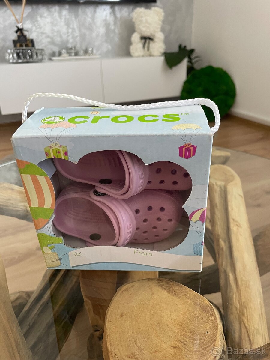 Ružové crocs 2/3