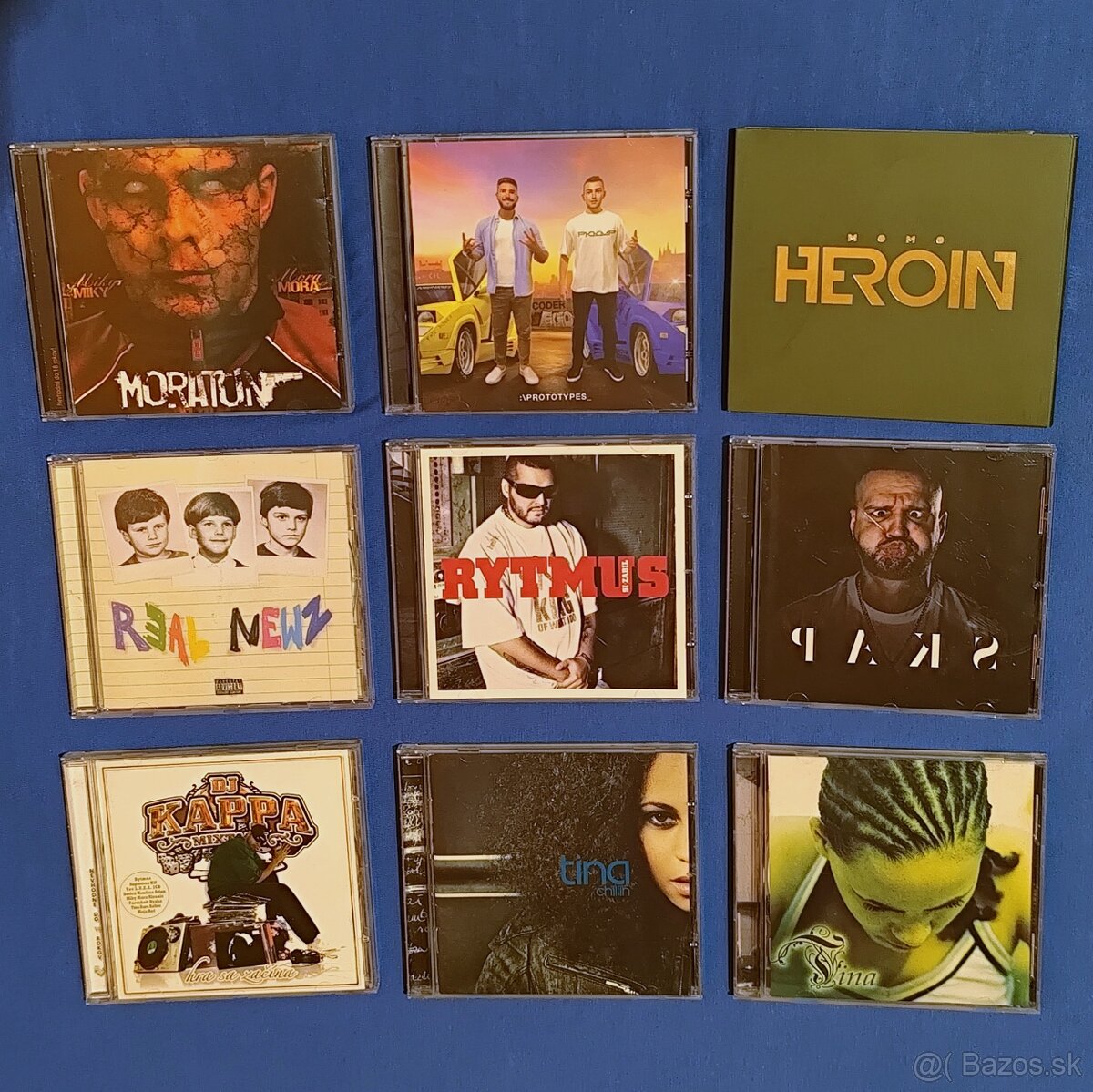 CD hip hop / rap  SK/CZ/USA