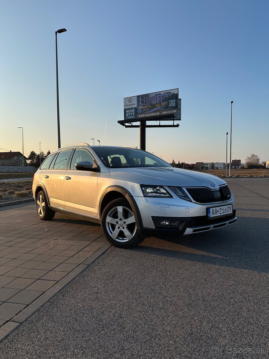 Škoda Octavia 3 Scout 4x4 135kW 2017