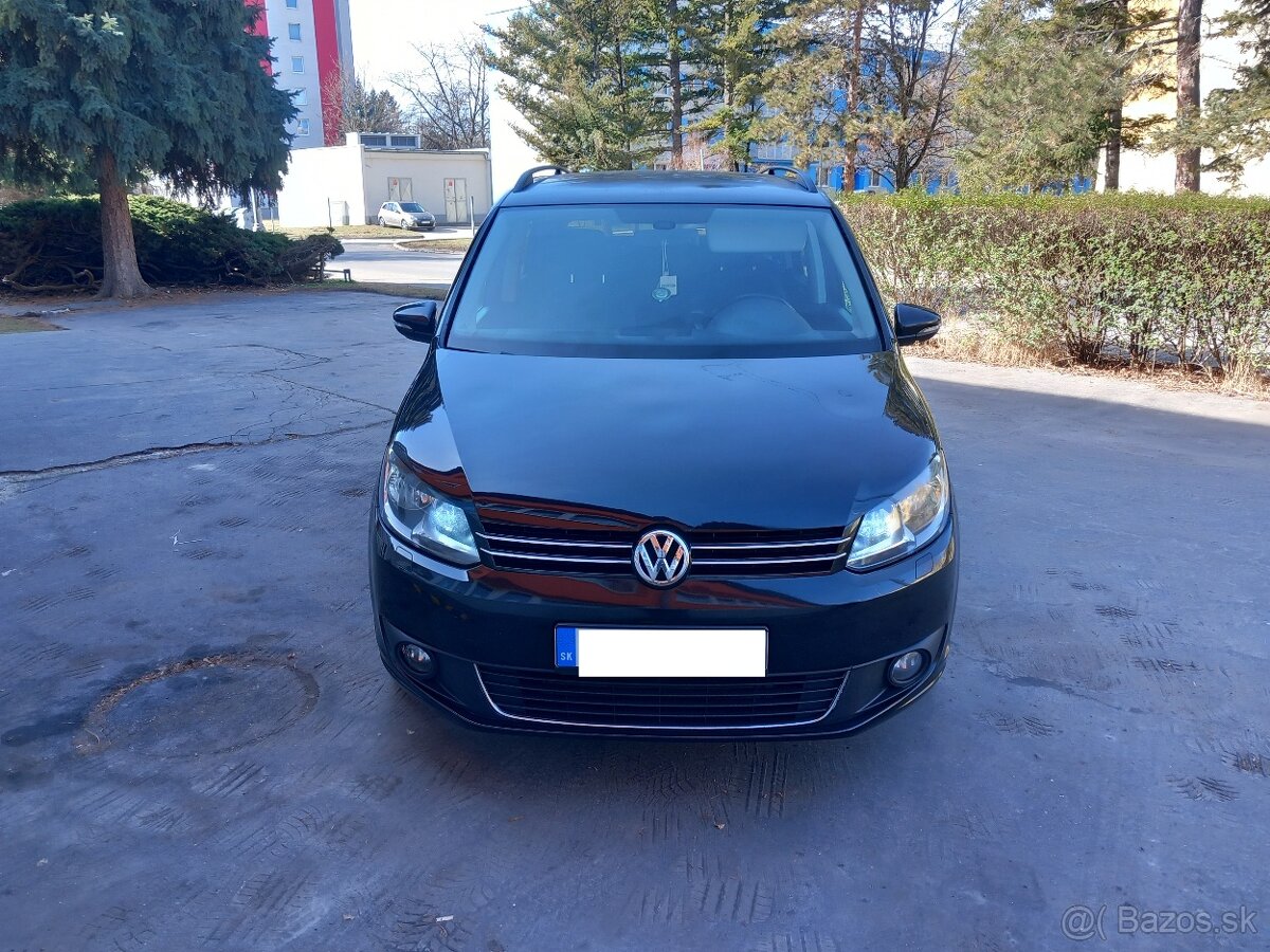 vw touran 2.0 tdi, 7.miestny, rok vyr. 2013, stk-ek -2026