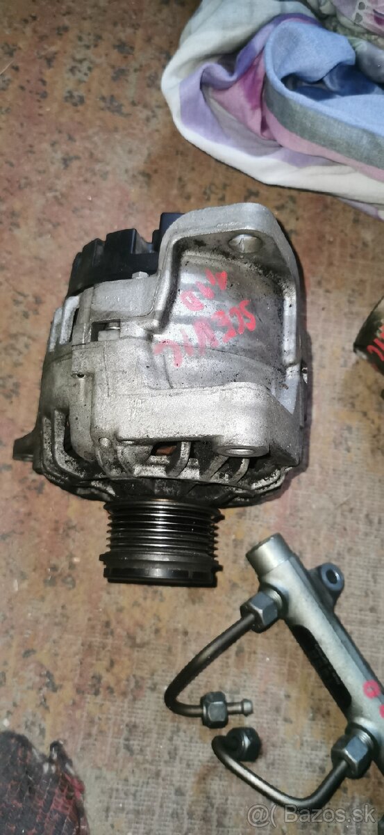 Alternator, Trysky na Renault scenic