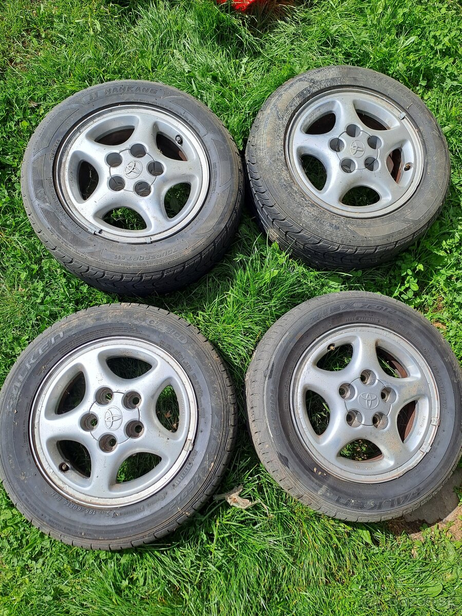 Toyota mr2 sw20 R14 5x114,3oem disky/elektróny