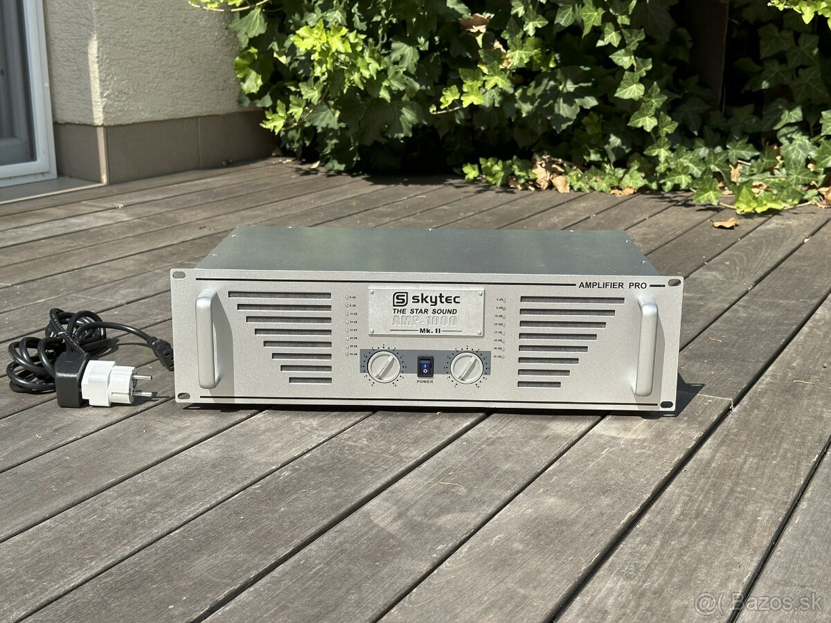 SKYTECH PA AMPLIFIER SKY-1000S, 2X 500 WATT Zosilovač