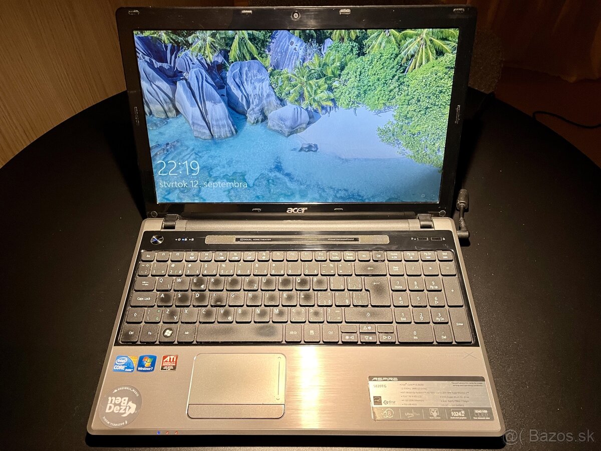 Notebook Acer Aspire TimelineX 5820TG