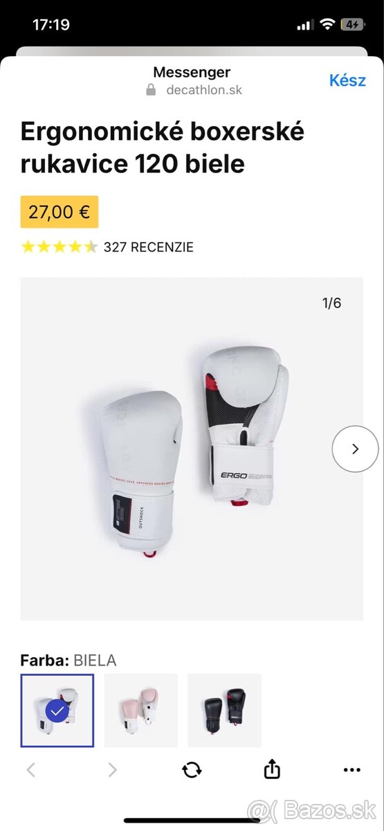 Boxerské Rukavice OZ12