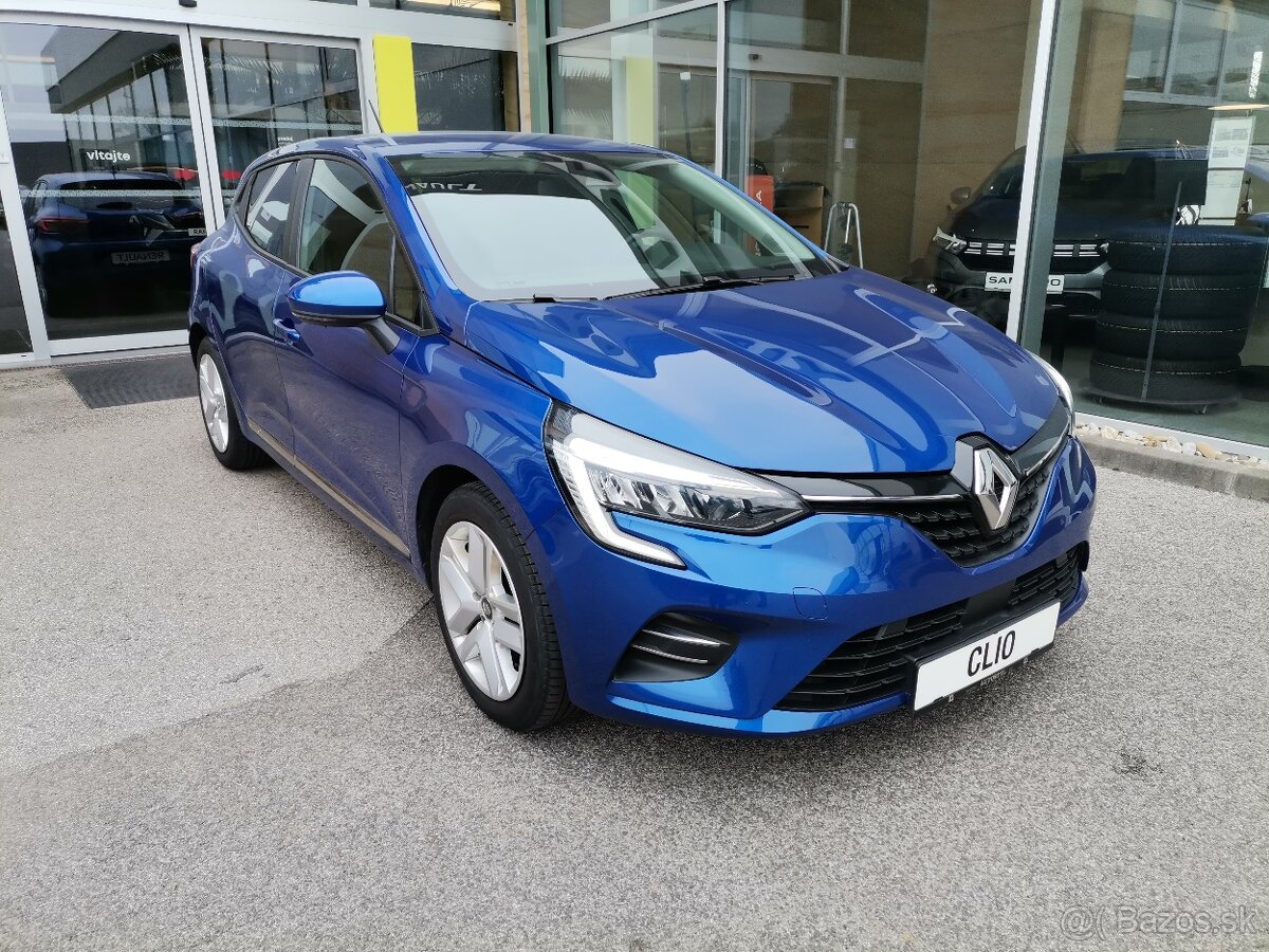 Clio TCe90 r.v. 2021, prvý majiteľ, v záruke, servis Renault