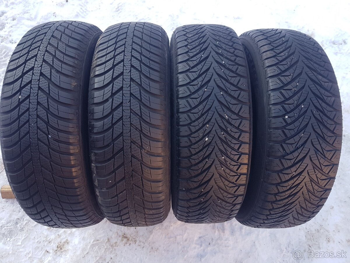 185/65 r15 celočné pneumatiky 2ks Nexen a 2ks Fortune