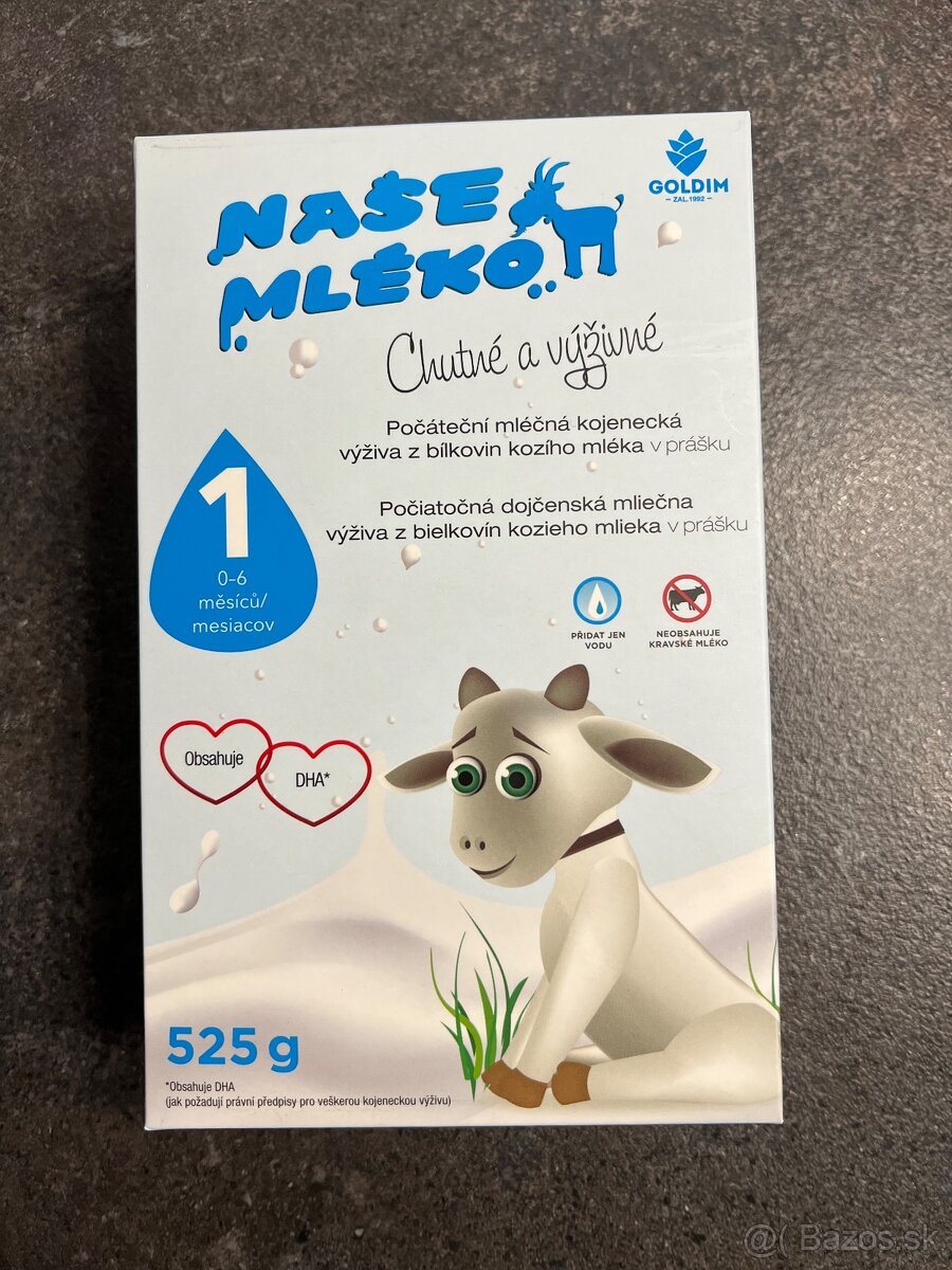 “Naše mlieko” kozie 1 (0-6m)