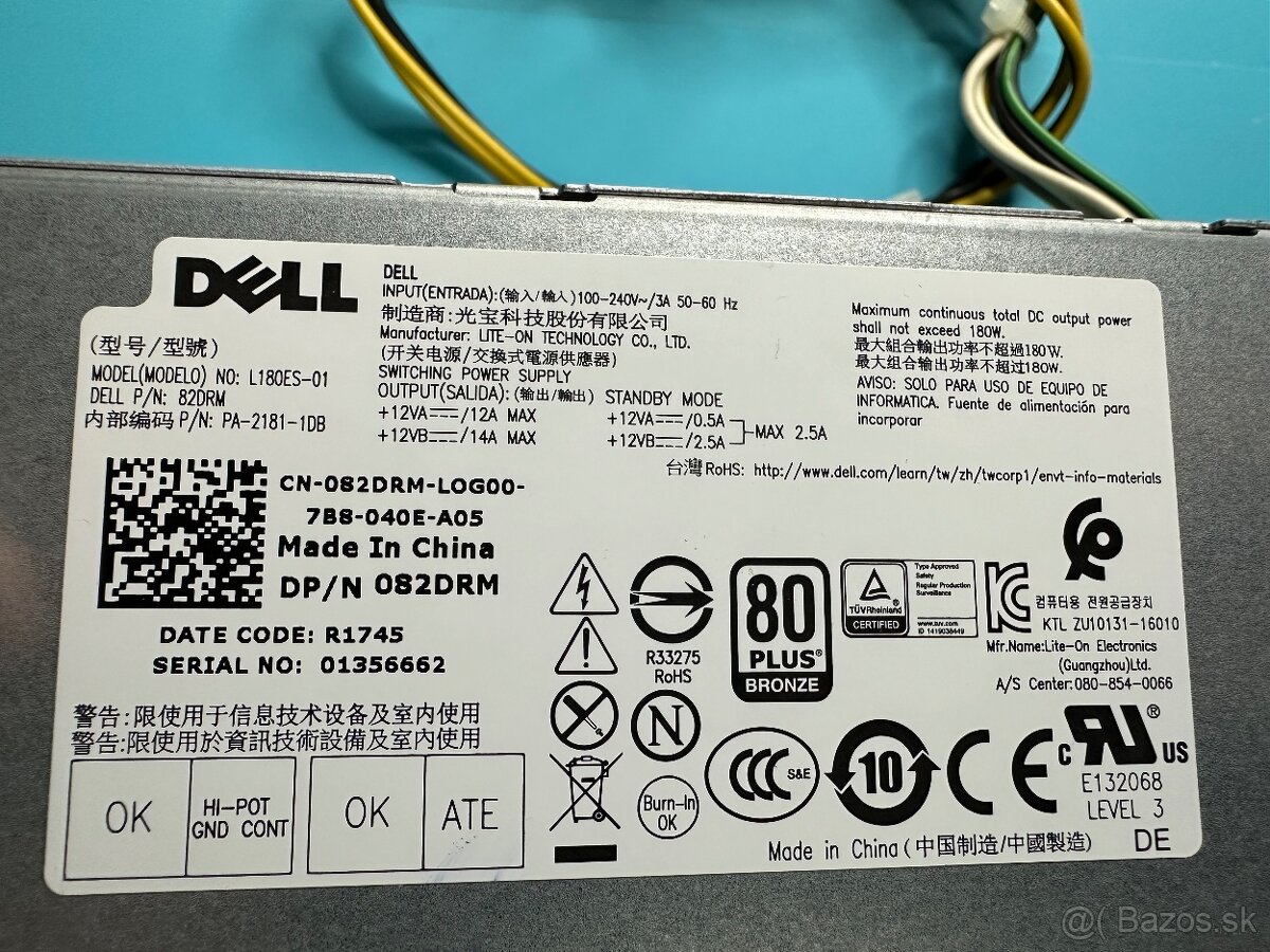 Dell L180ES-01, 180W