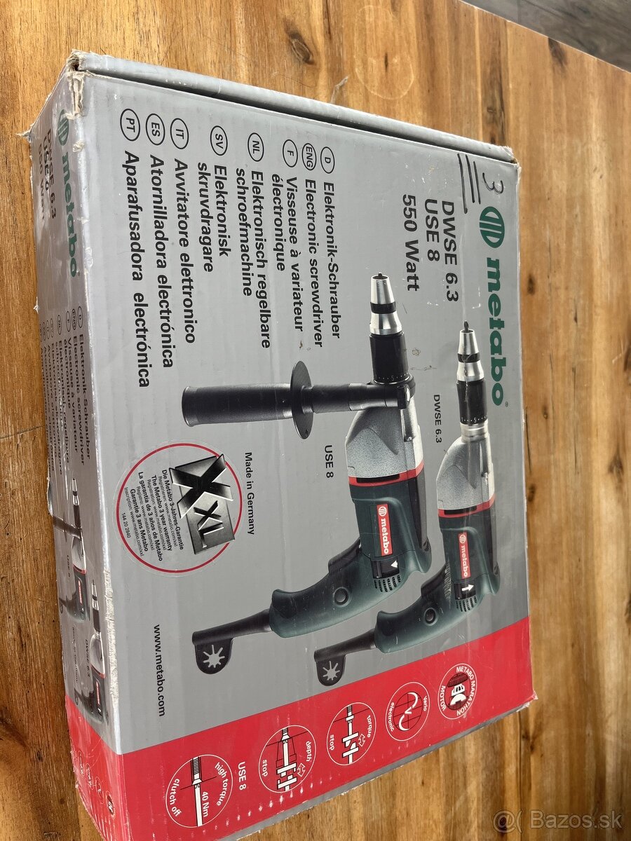 metabo DWSE 6.3 use 8 550 Watt