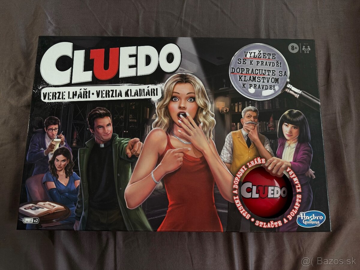 Spoločenská hra Cluedo - verzia klamári