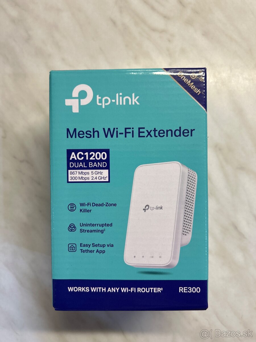 Zosilovač Wi-Fi signálu TP-Link RE300