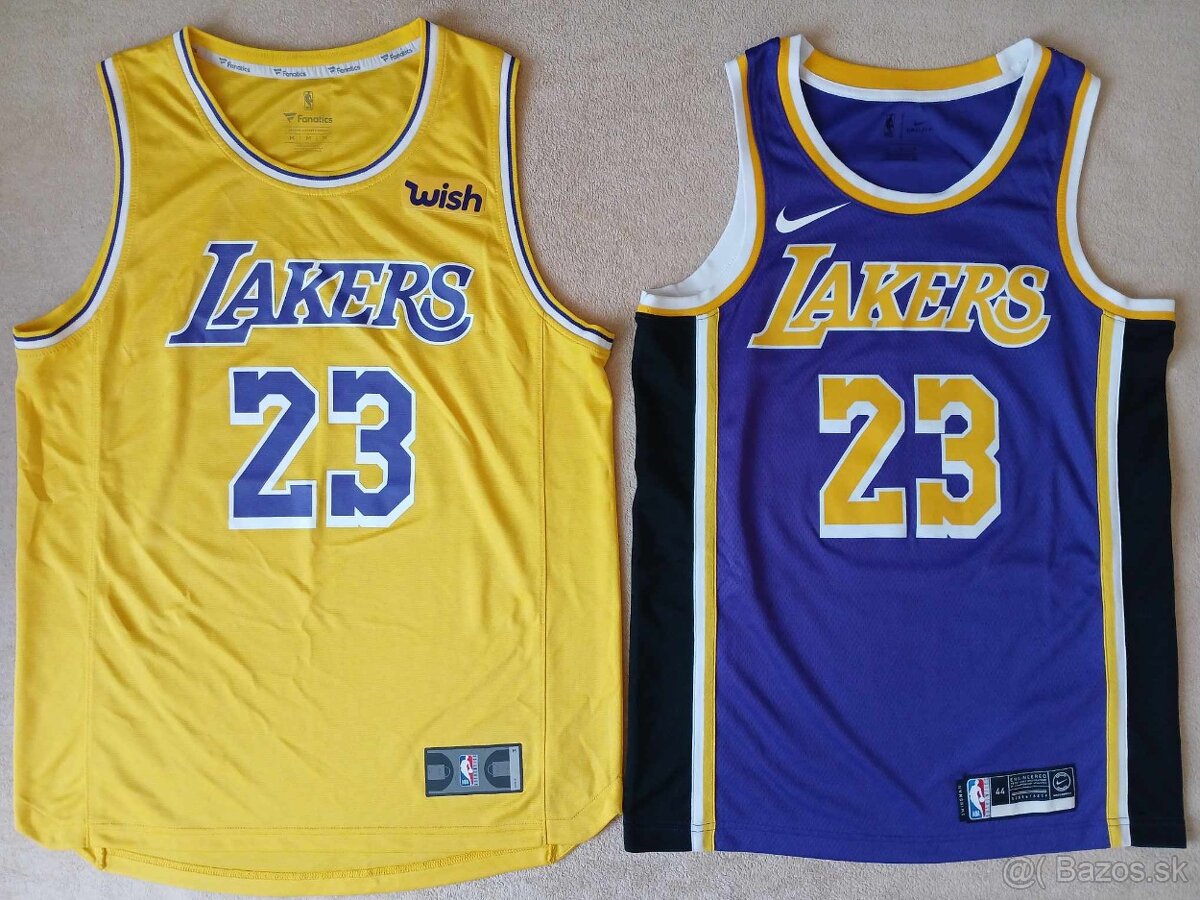 Basketbalový dres LeBron James Los Angeles Lakers