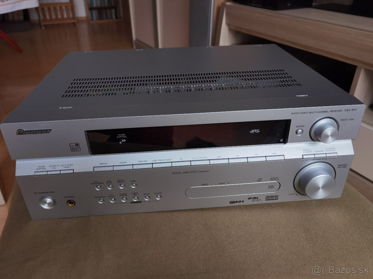 Predám AV receiver Pioneer VSX-817S vo výb.tech. a viz.stave