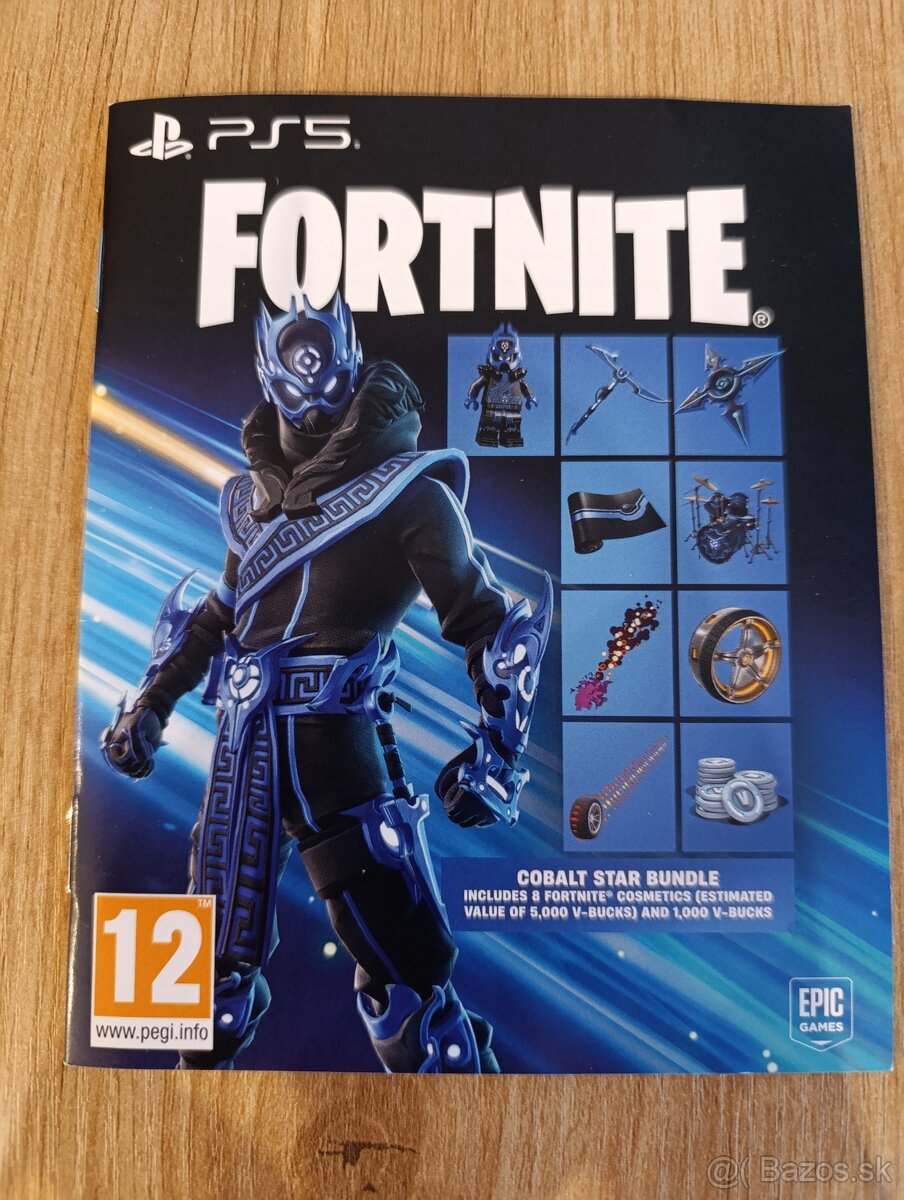 Ps5 Fortnite cobalt star bundle