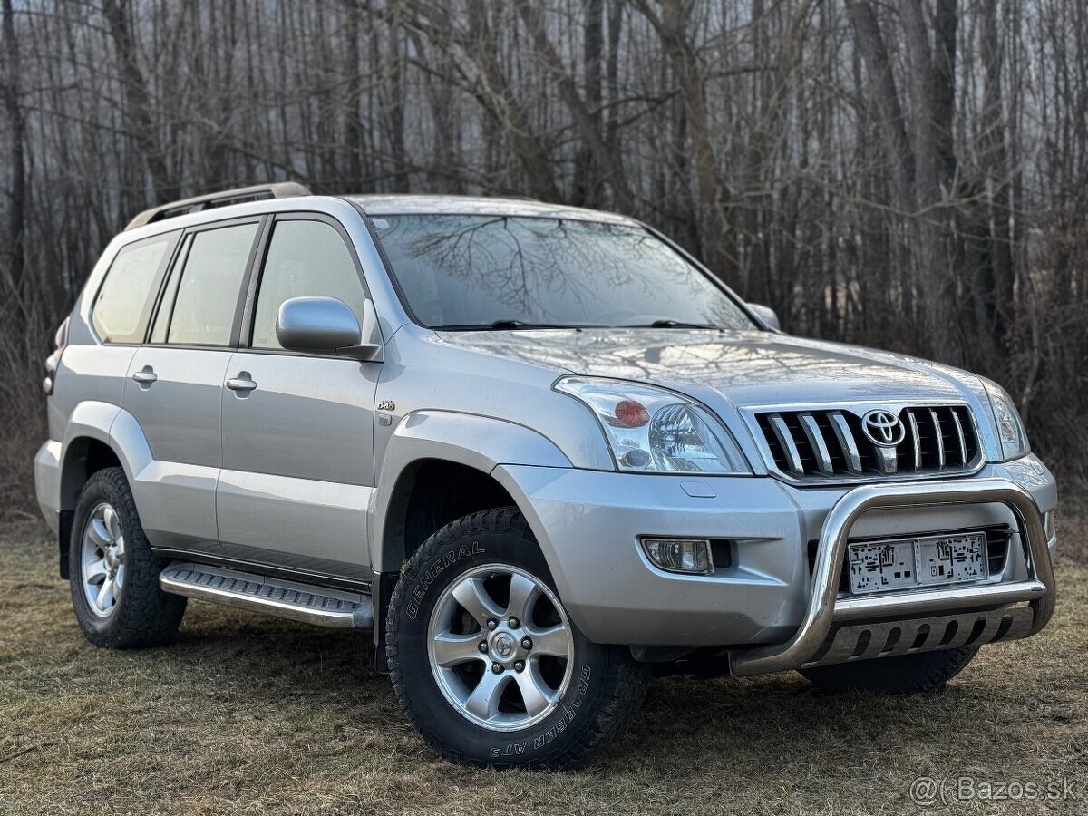 TOYOTA LANDCRUISER 3.0D 2009 4X4 + UZÁVIERKA DIF.