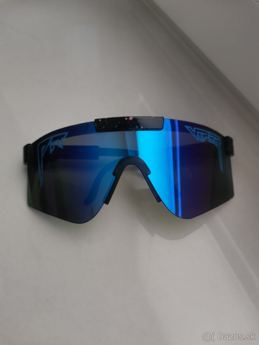 Športové slnečné okuliare Pit Viper - modré
