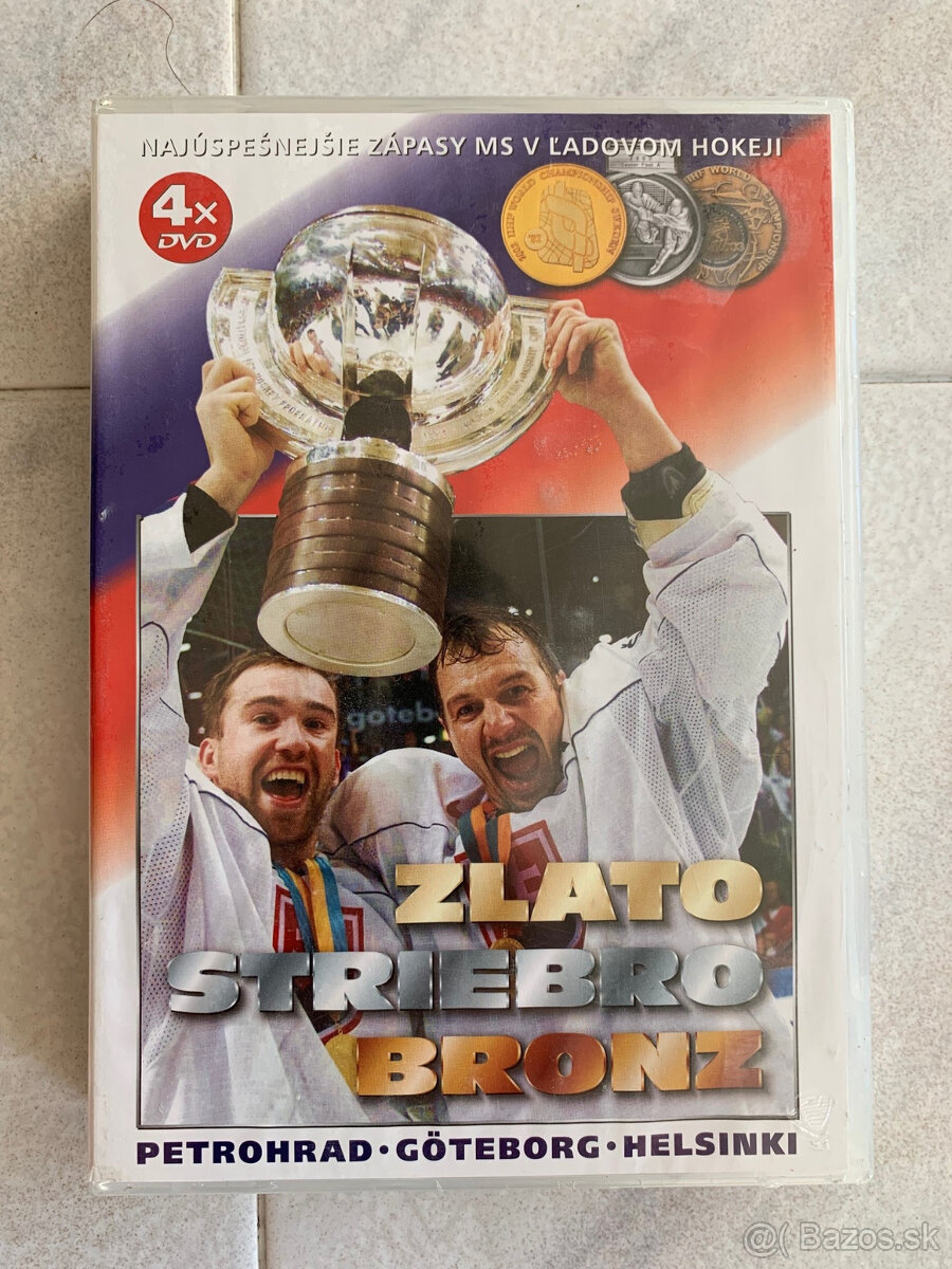 Predám DVD dokument Zlato Striebro Bronz