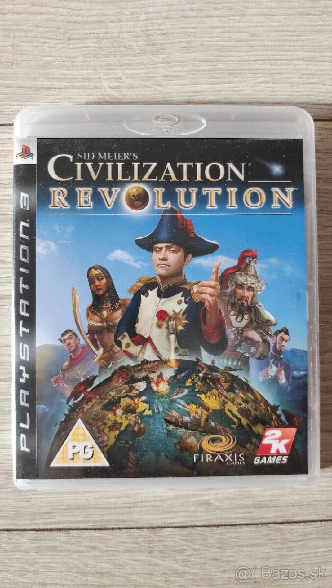 Hra Civilisation revolution na Playstation 3 PS3