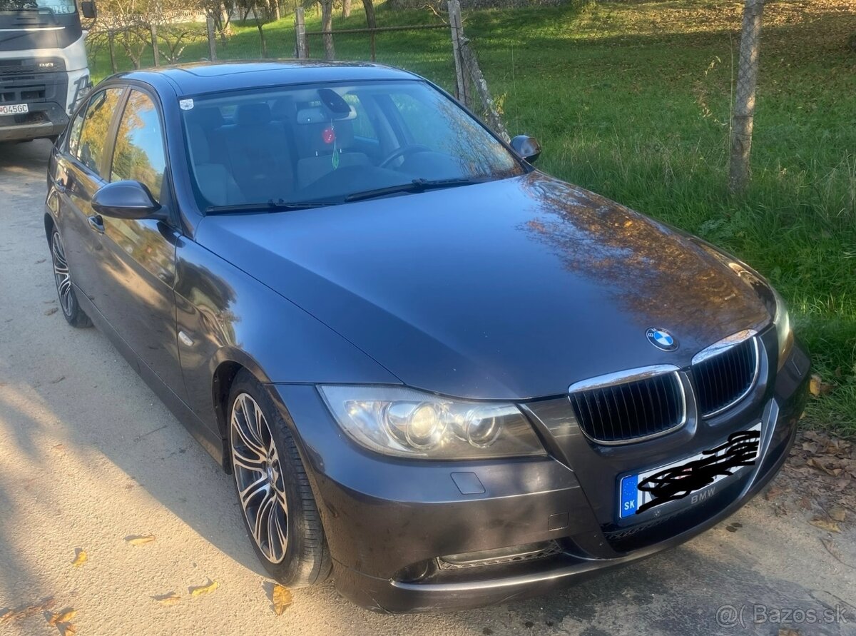 Predám BMW e90 320d 120kw 2006 ročník, šedá metalíza