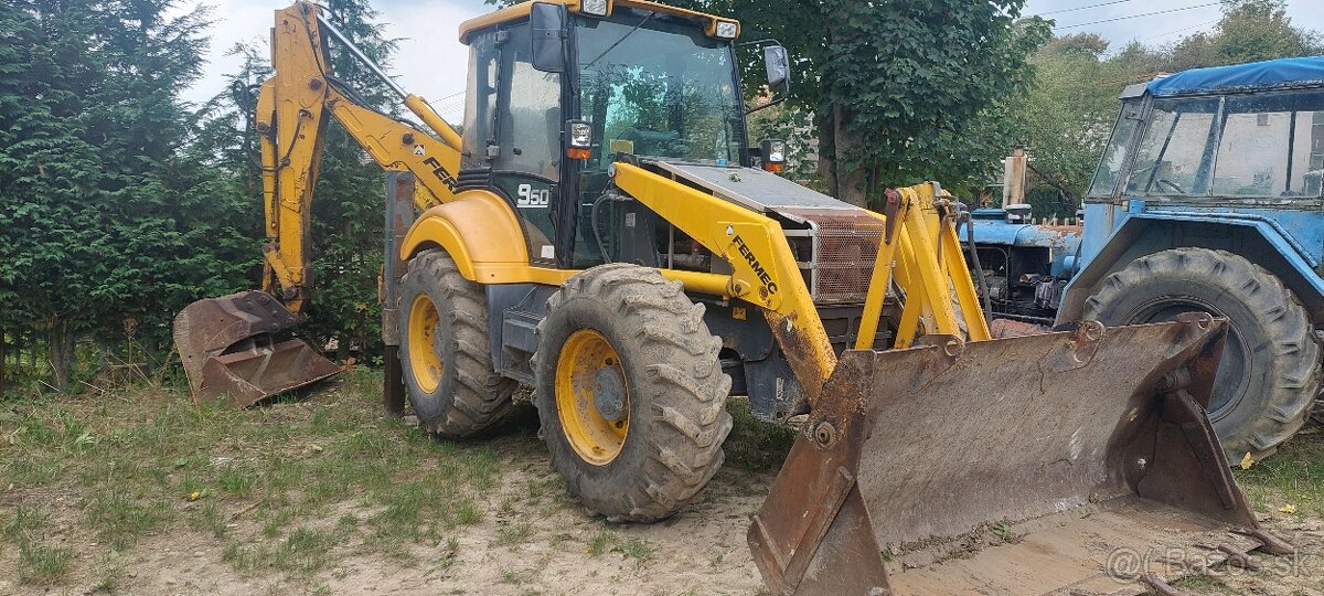 Predám traktorbáger Fermec/terex 960