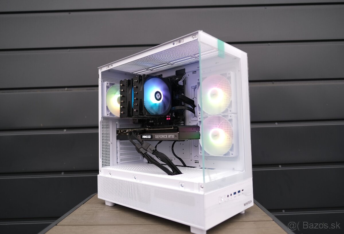 Herný PC, Ryzen 5 7600X, RTX 4070 Ti, 32GB RAM, SSD, 24m