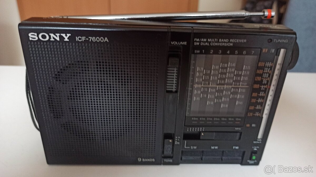 Radio tranzistor sony ICF 7600A