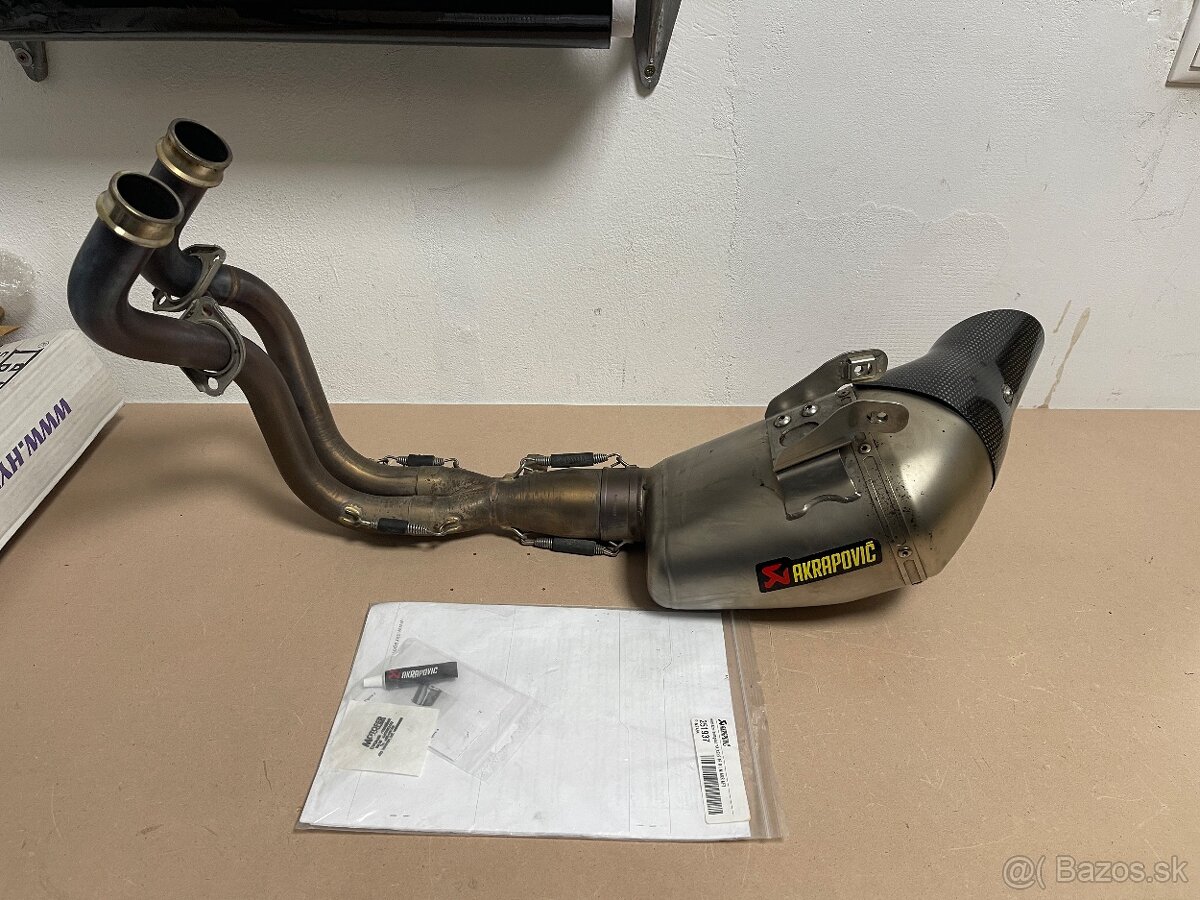 Akrapovic výfuk pre Yamaha MT-07 / XSR 700 / Tracer 700