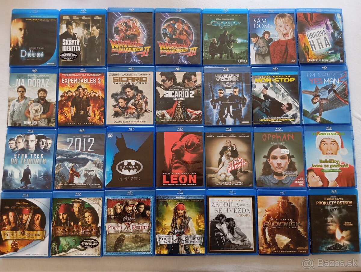 Blu-Ray, bluray predám