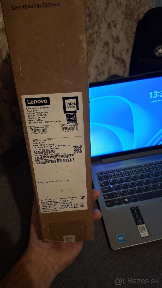 Lenovo ideapad slim 3i 15"8