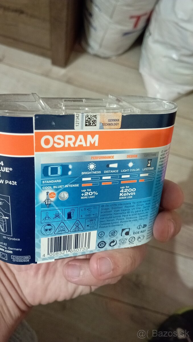 Ziarovky H4 OSRAM