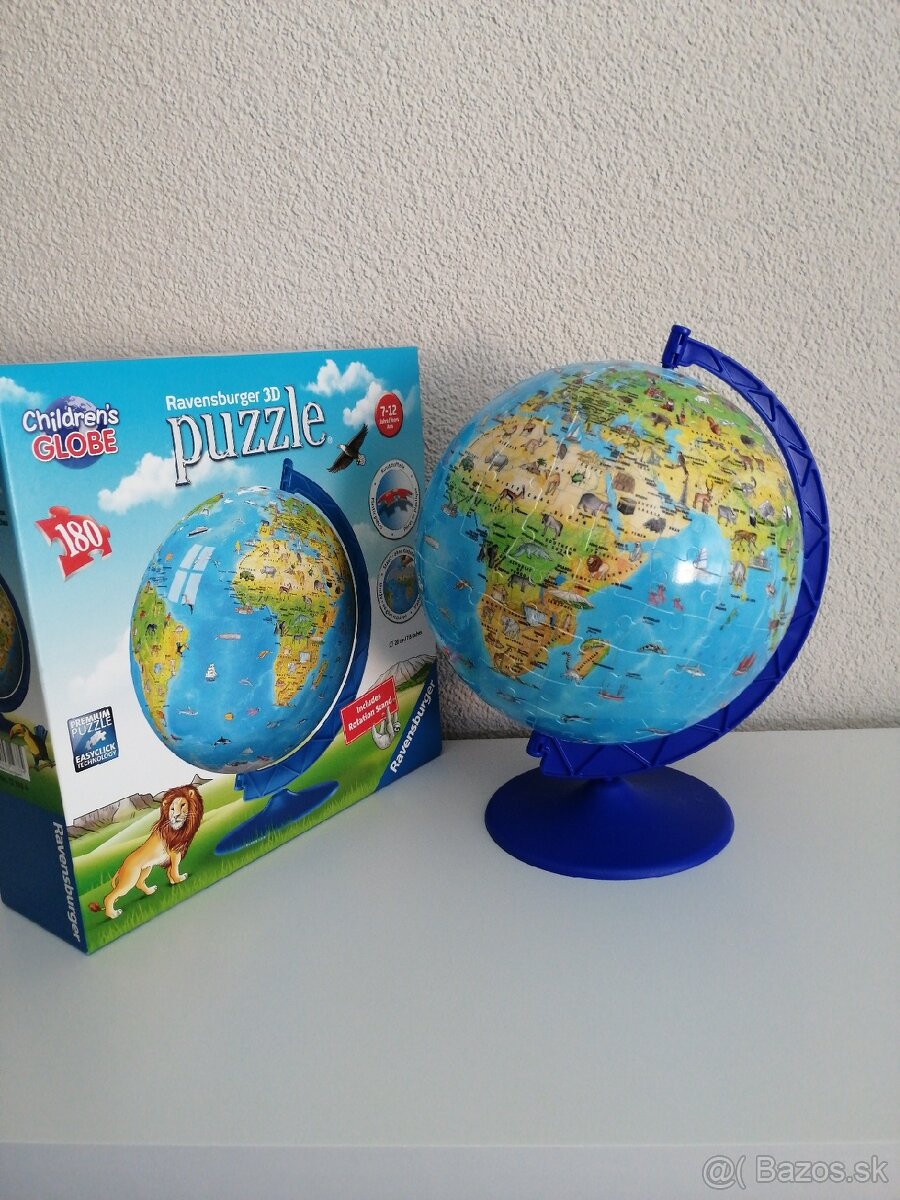 Ravensburger 3D puzzle glóbus