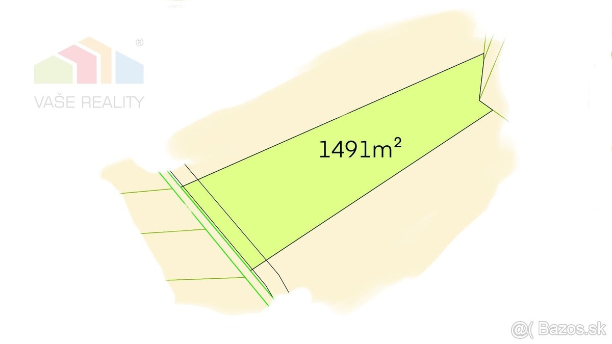 Na predaj pozemok Košecké Podhradie, 1500 m2