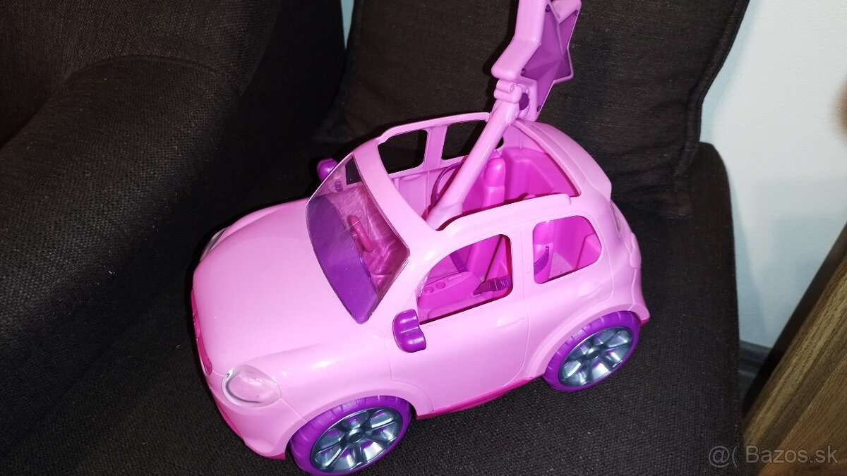 Barbie auto na ovladanie