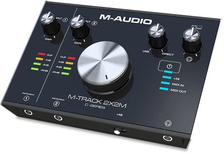 M-Audio M-Track 2x2M USB Zvuková Karta / Prevodník