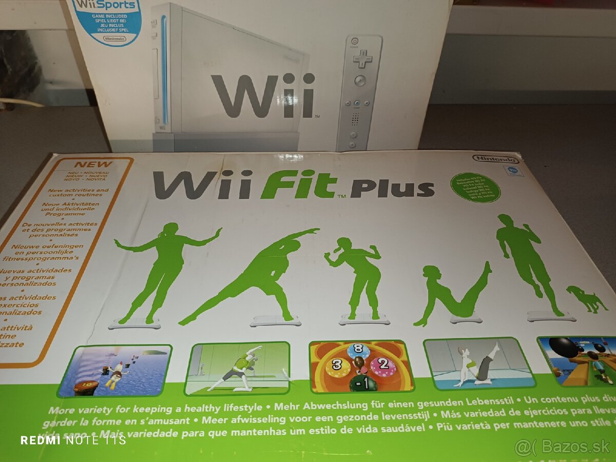 Wii Nintendo + Wii fit Balance Board