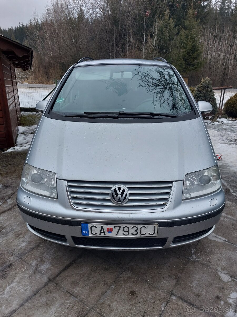 Sharan 1.9 tdi 85kw business 7 miestne