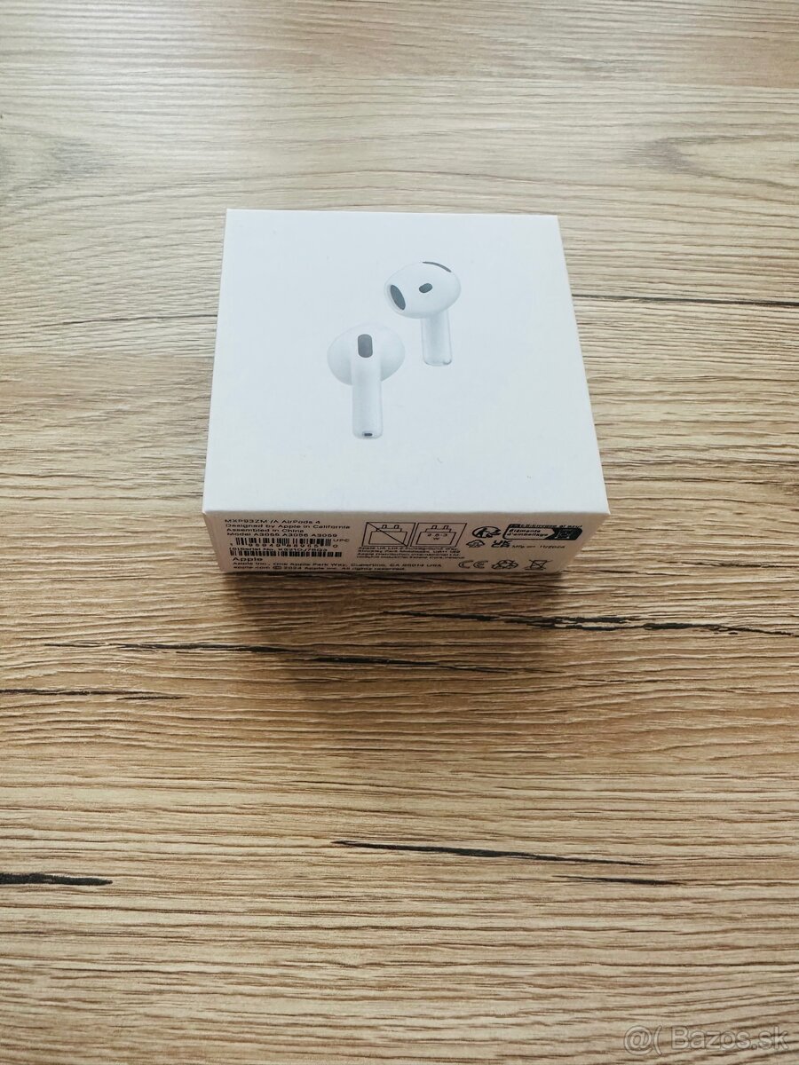 Apple AirPods 4 (ANC) nové, nepoužívané