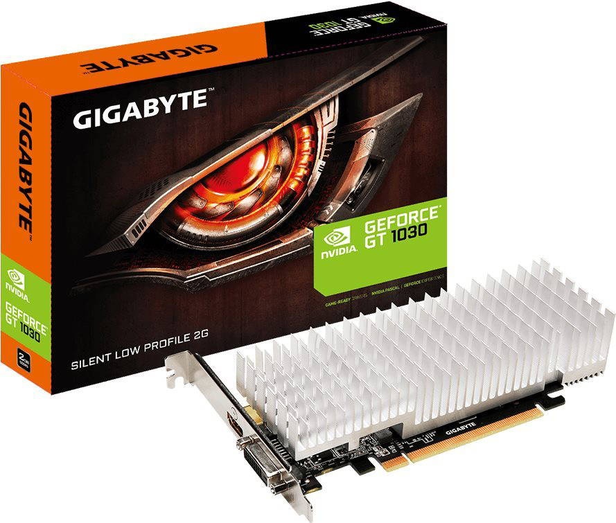 GIGABYTE GeForce GT 1030 Silent Low Profile 2G