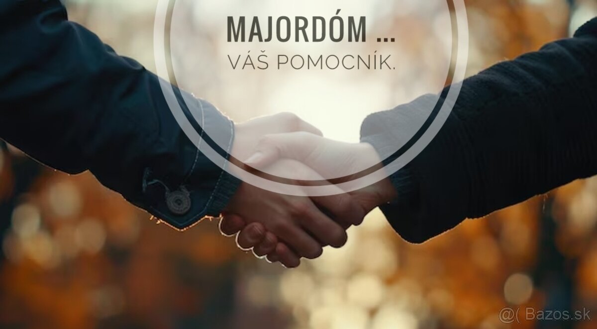 Majordóm - Váš pomocník