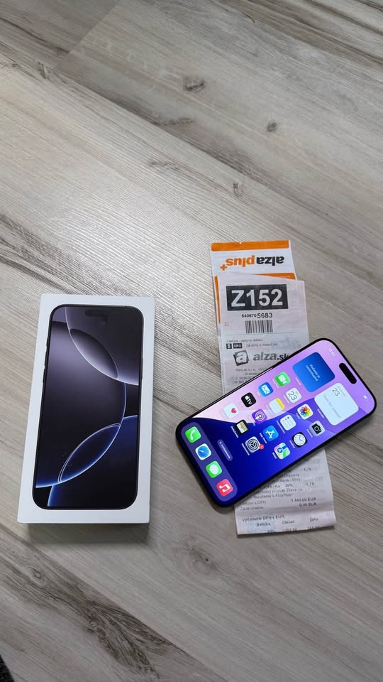 iPhone 16 Pro Max 256 GB takmer novy zaruka Alza