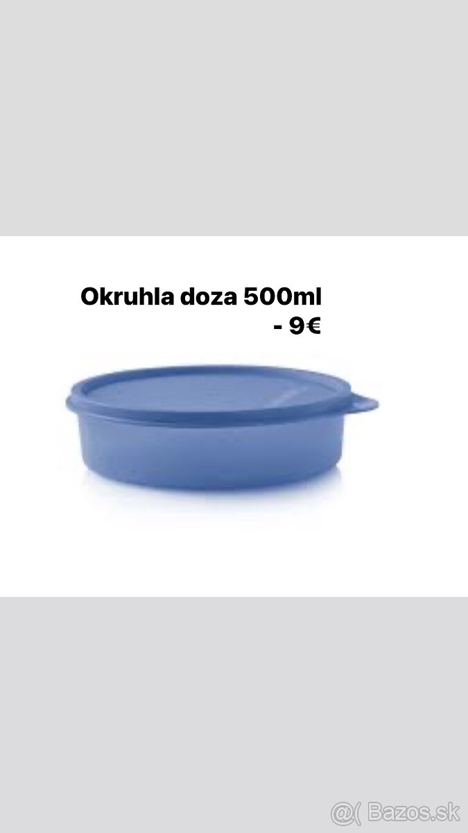 Okruhla doza 500ml - Tupperware