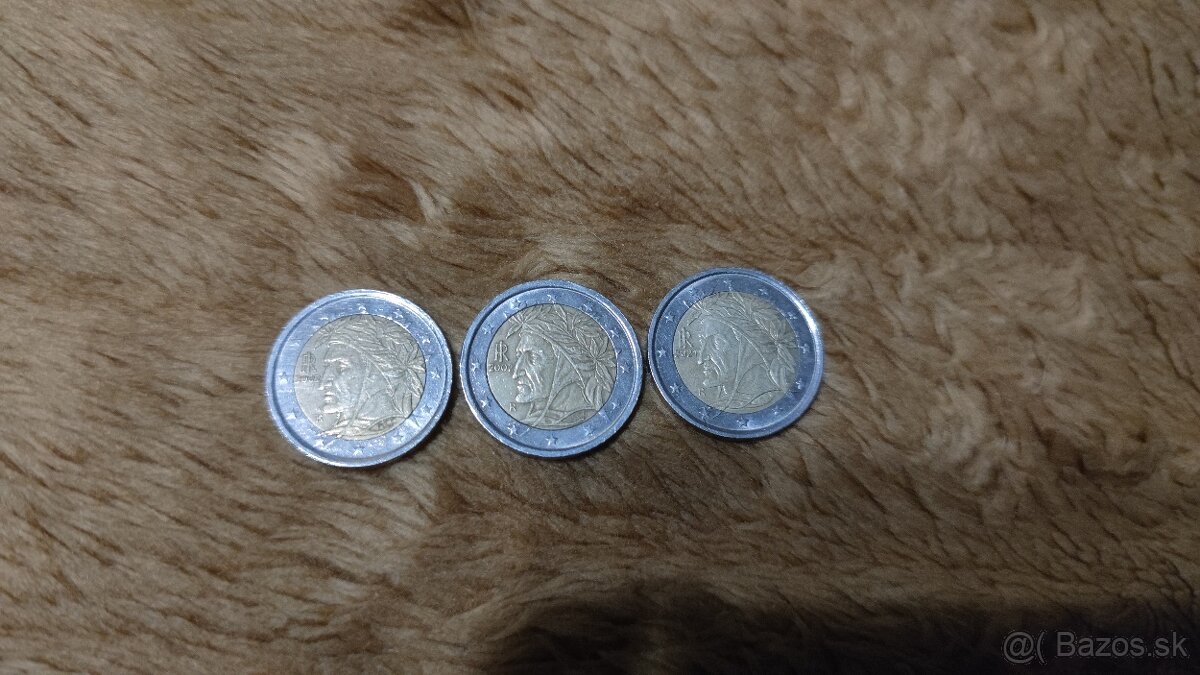 Zberateľské mince 2€