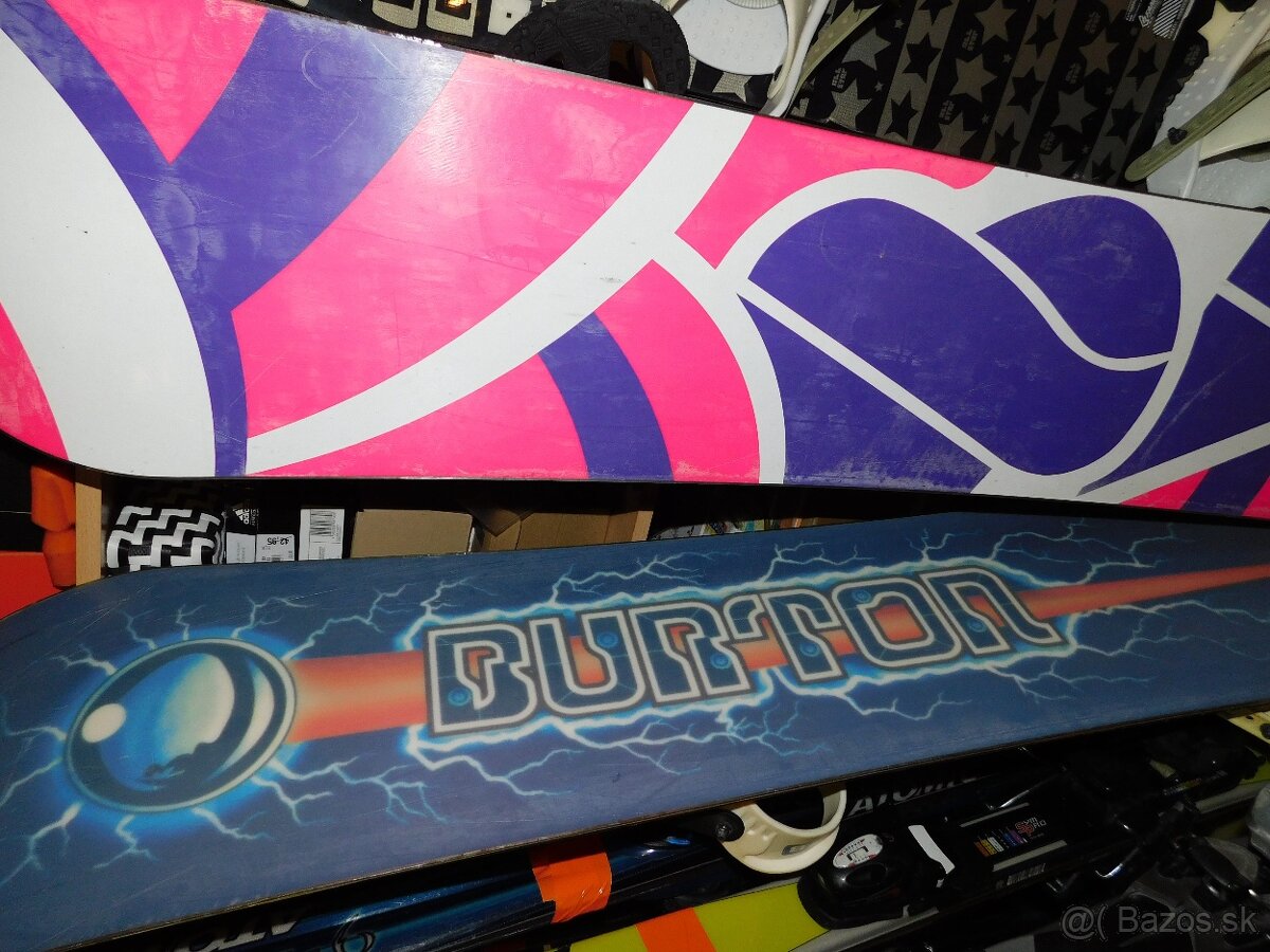 Snowboardy pre Nenarocnych - Burton ,K2 ,