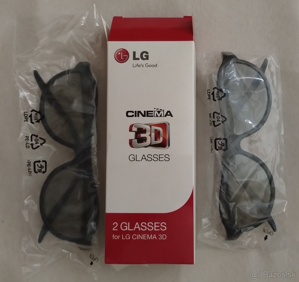 3D okuliare LG set