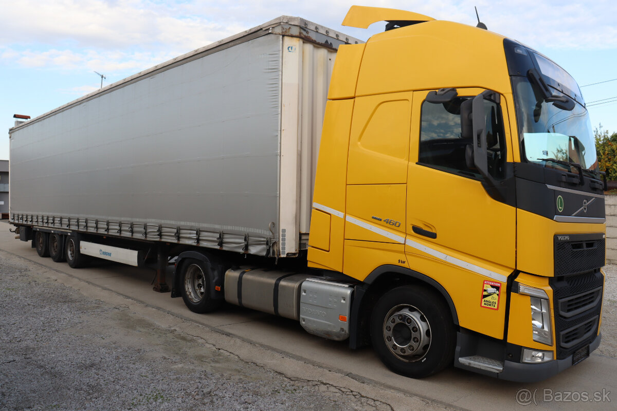 Volvo FH 460 XL MEGA,ALLOKLIMA,6X NOVE PNEU.+KRONE