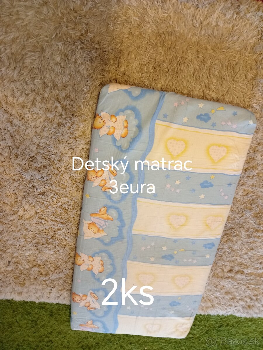 Detské postieľky, matrace