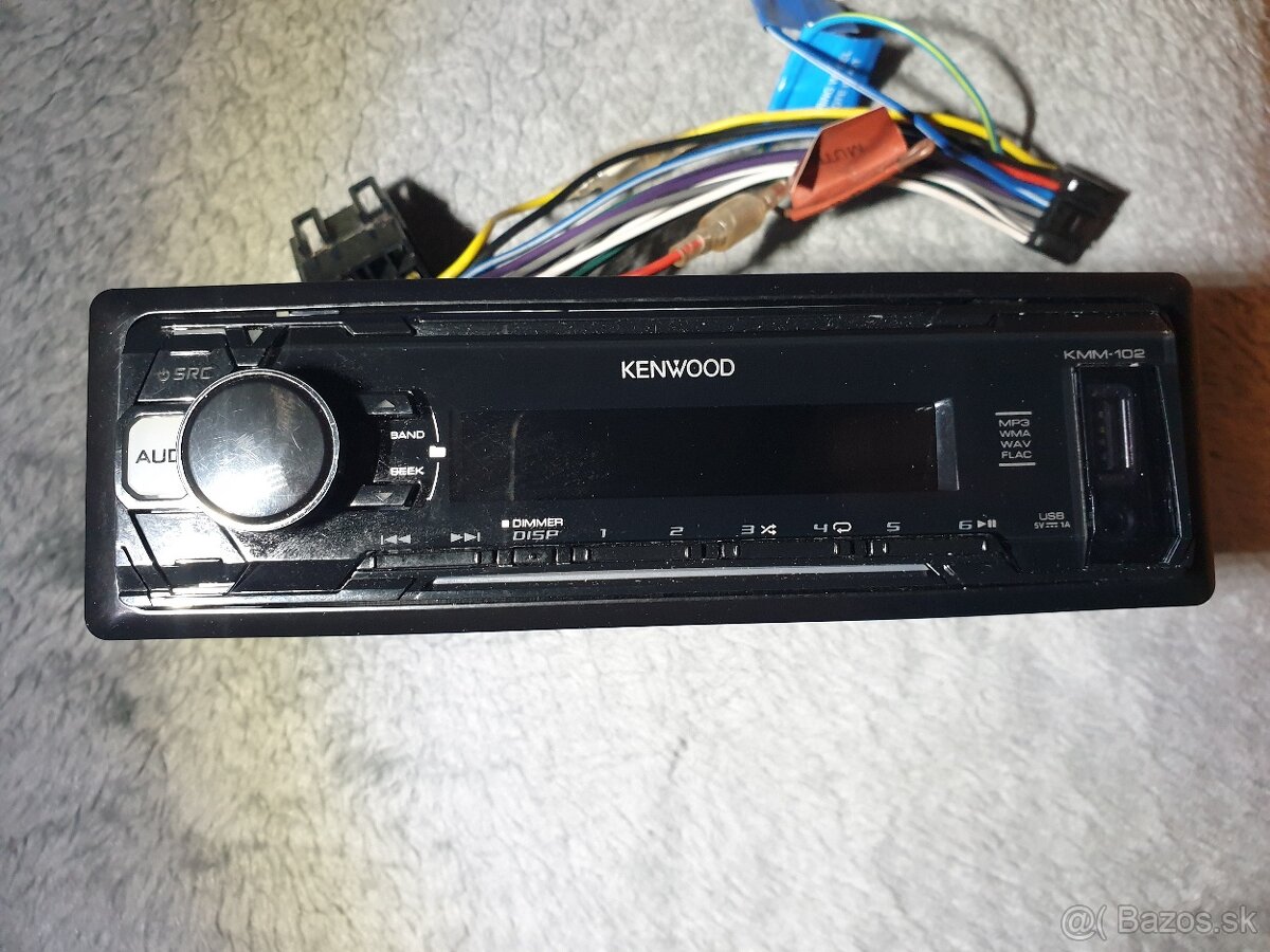 Predam autoradio Kenwood KMM 102