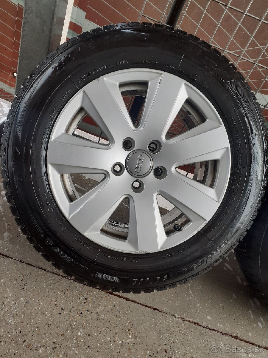 Originalna sada Audi Q3 5x112 R16 + Zimné pneu