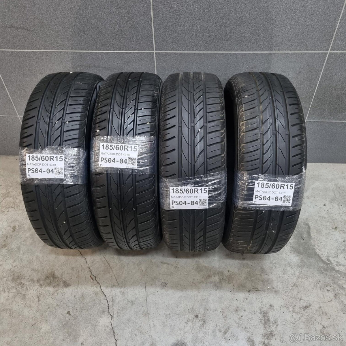 Letné pneumatiky 185/60 R15 MATADOR DOT4318